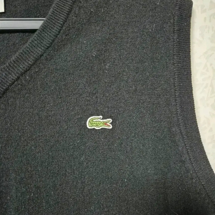 [BUNJANG] Lacoste Wool 100% Knit Vest / 라코스테 울100 니트 베스트/조끼
