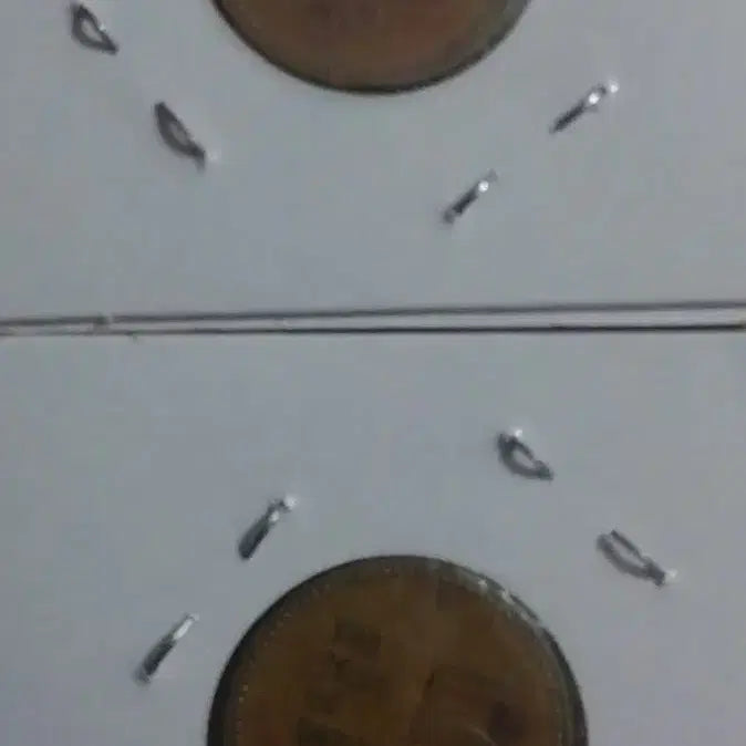 [BUNJANG] 1966 Five Won Coins (Set of 2) / 1966년 초년 오주 사용제 2점 일괄