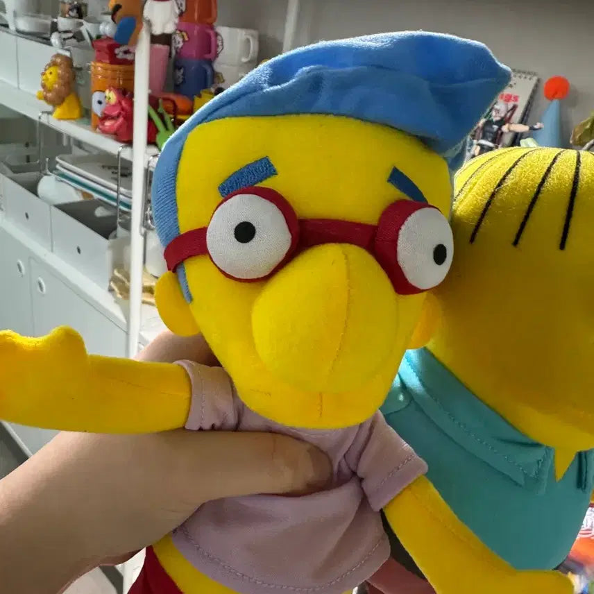 [BUNJANG] Simpsons Springfield Burns/Milhouse Figures / 심슨 스프링필드 번즈/밀하우스 인형