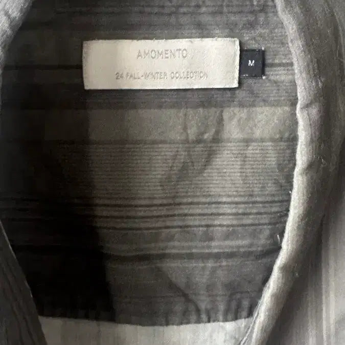 [BUNJANG] AMOMENTO 24FW Stripe Set-up (M Size) / 아모멘토 24fw 스트라이프 셋업 m사이즈