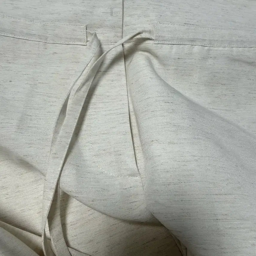 [BUNJANG] LE17 917 Curved Linen Pants / le17 917 Curved Pants 팬츠