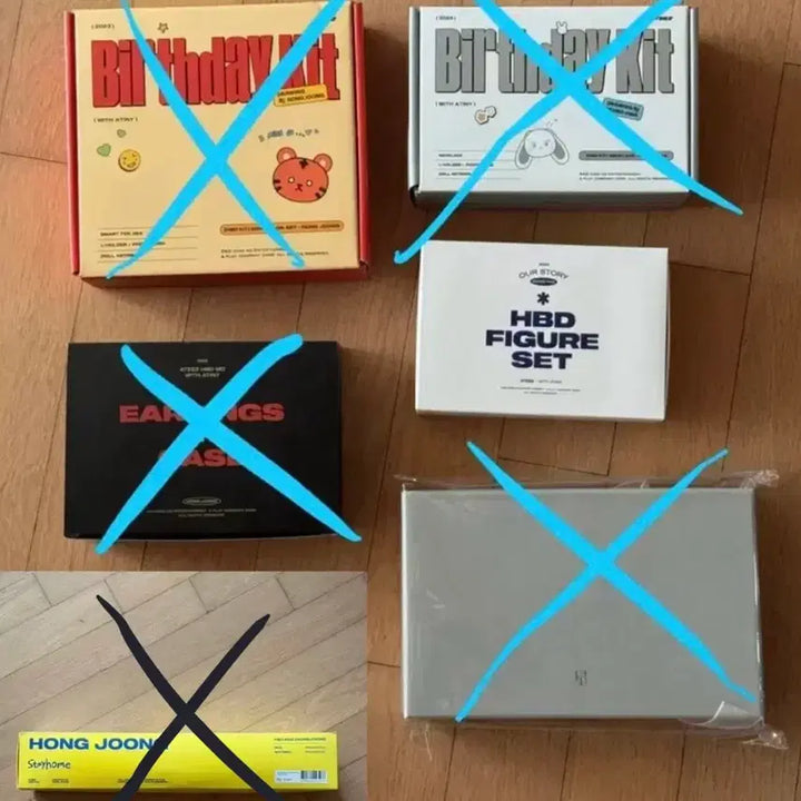 [SOLD OUT] 포카o 에이티즈 성화 생일엠디 피규어 양도
