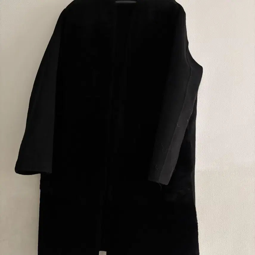 [SOLD OUT] 블랙 양면 롱무스탕
