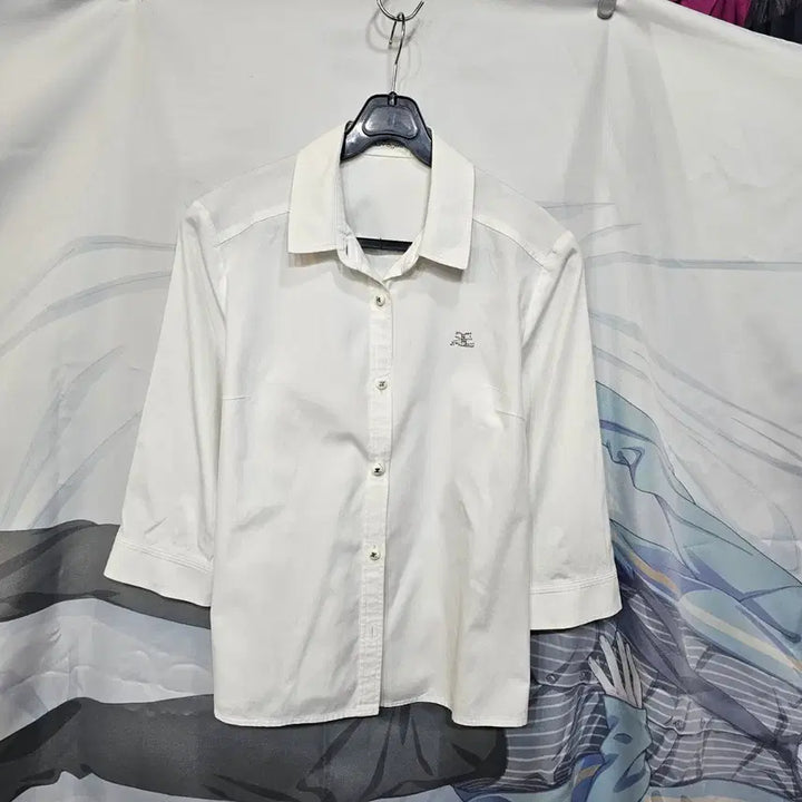 [SOLD OUT] 꾸레쥬  화이트 셔츠