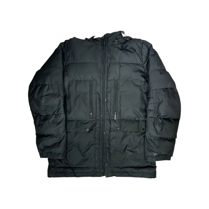 [BUNJANG] Nike Black Hooded Padded Parka Jacket (M) / 나이키 블랙 후드 패딩 점퍼 파카 M