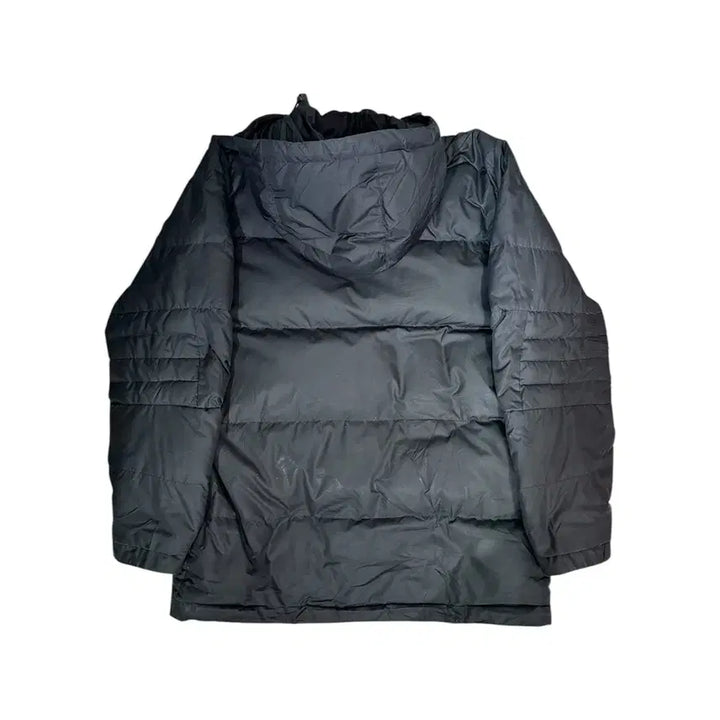 [BUNJANG] Nike Black Hooded Padded Parka Jacket (M) / 나이키 블랙 후드 패딩 점퍼 파카 M