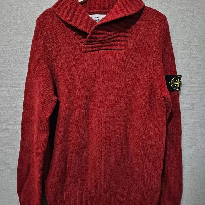 [BUNJANG] Stone Island Knit Red / (정품)스톤아일랜드 니트 레드