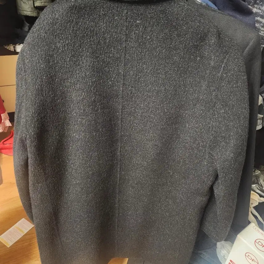 [BUNJANG] Wool Men's Charcoal Jacket / 울 소재 남성 자켓 차콜색