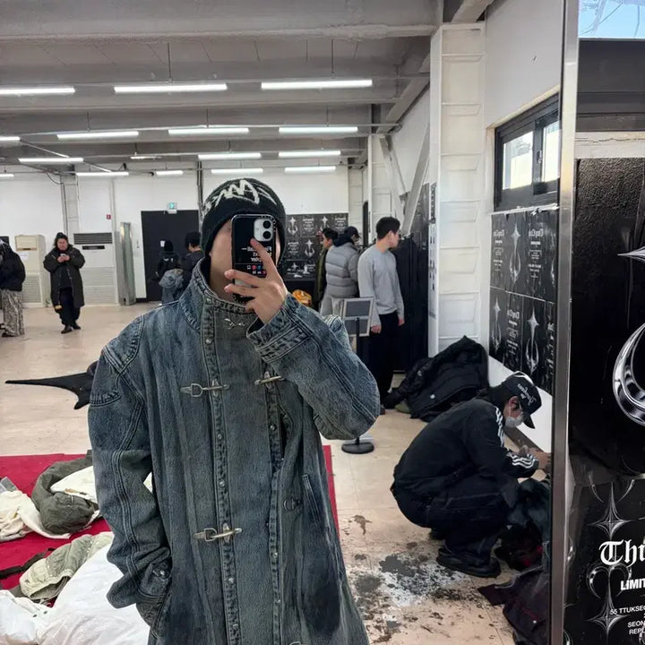 [SOLD OUT] 떠그클럽 데님 트렌치코트