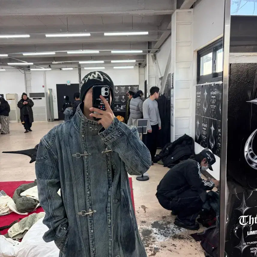 [SOLD OUT] 떠그클럽 데님 트렌치코트
