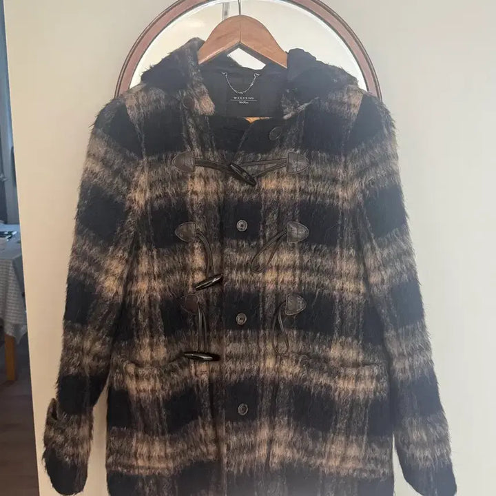 [BUNJANG] Max Mara Weekend Check Duffle Coat / 막스마라 위켄드 체크 더플 코트