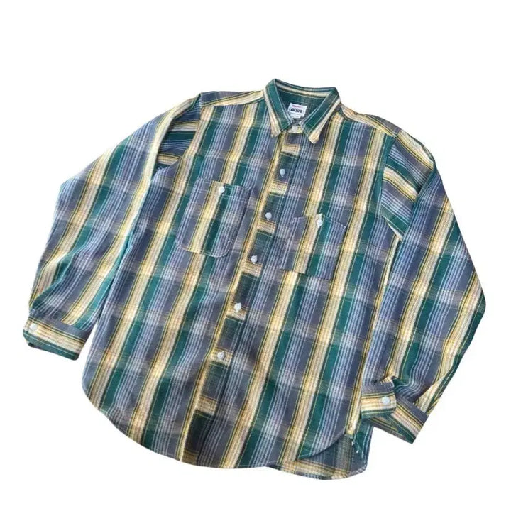 [BUNJANG] BIG YANK Flannel Overshirt / (16/105) BIG YANK 빅얀크 플란넬 오버셔츠