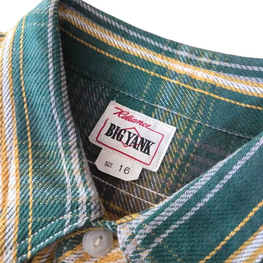 [BUNJANG] BIG YANK Flannel Overshirt / (16/105) BIG YANK 빅얀크 플란넬 오버셔츠