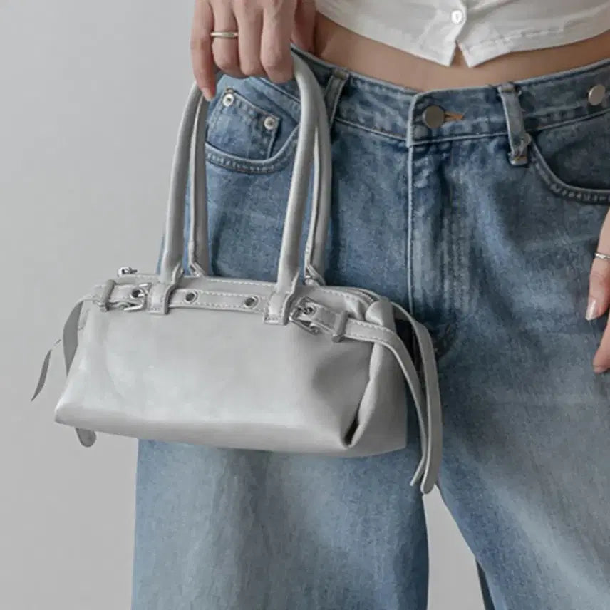 [BUNJANG] Ciickbii Two-Way Strap Mini Crossbody Bag (Sora) / 시크바이 투웨이 스트랩 미니 크로스백 소라