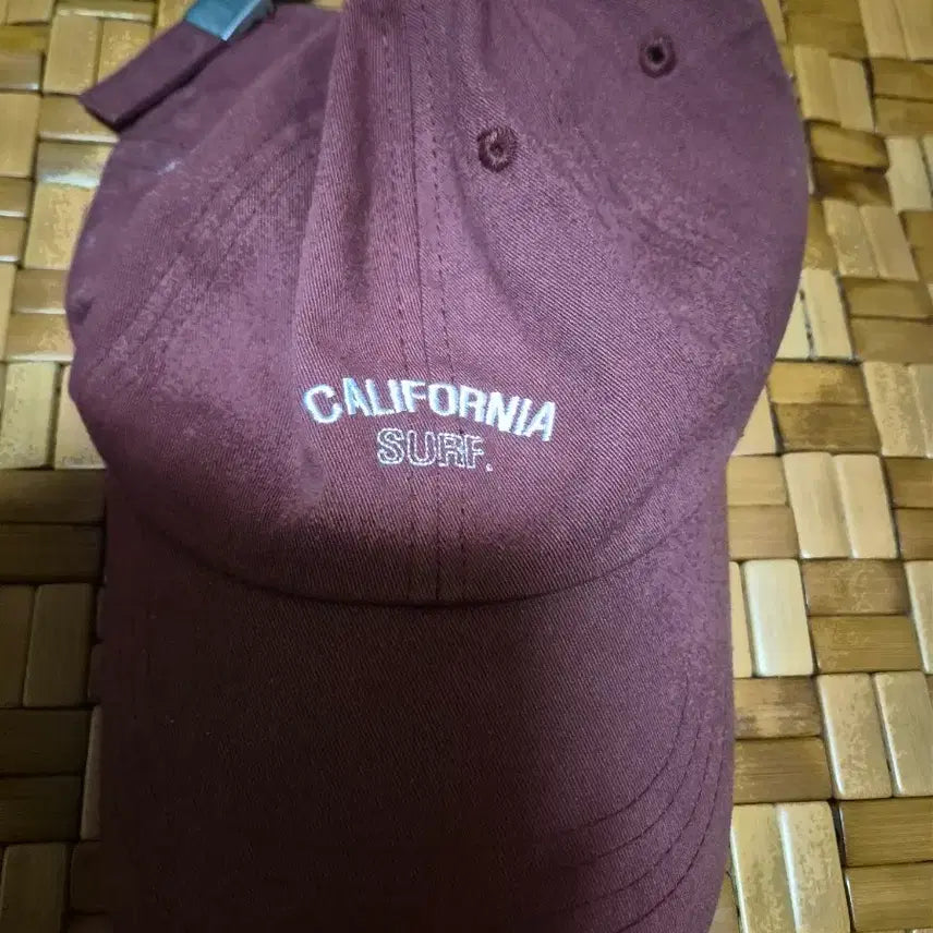 [BUNJANG] 캘리포니아 서프 볼캡 버건디