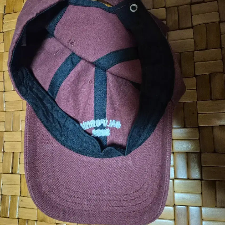 [BUNJANG] 캘리포니아 서프 볼캡 버건디