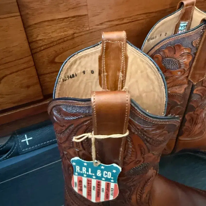 [BUNJANG] RRL Cowboy Boots 9D / Rrl Cowboy Boots 9D