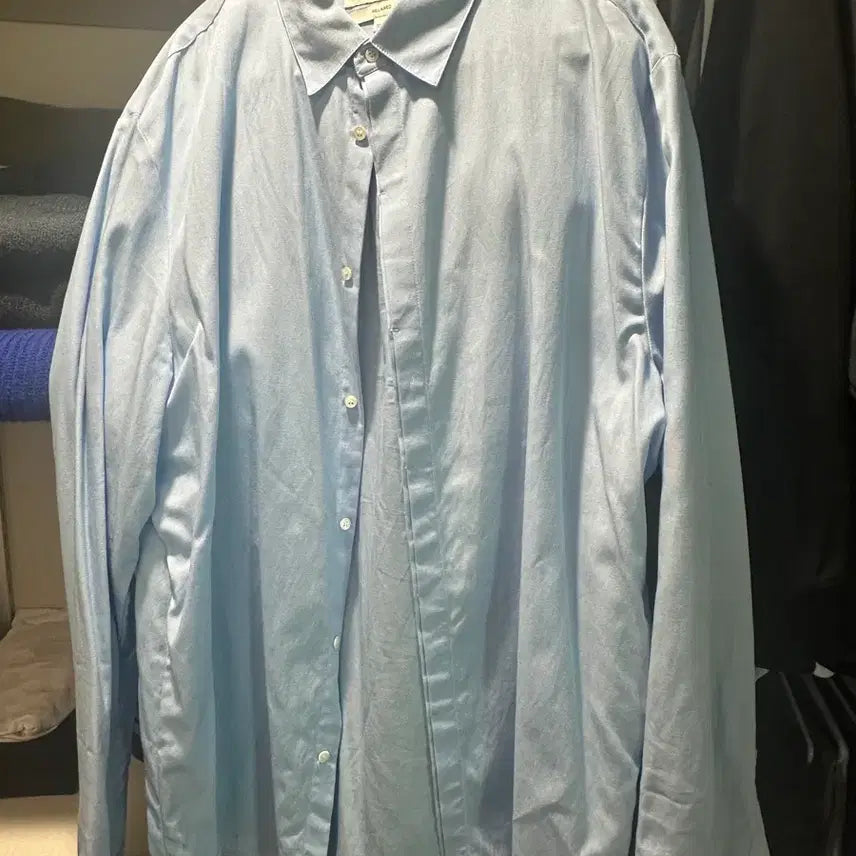 [BUNJANG] COS Relaxed Overshirt Sky Blue / L) 코스 cos 릴랙스드 오버셔츠 스카이블루