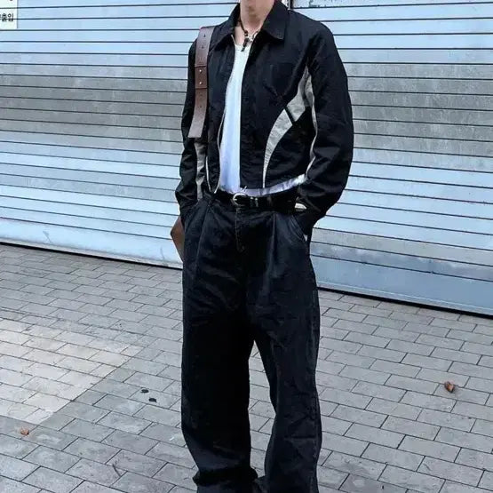 [BUNJANG] A:OURDAYS Black Denim Pants / 아워데이즈 블랙 데님팬츠