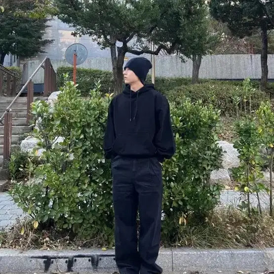 [BUNJANG] A:OURDAYS Black Denim Pants / 아워데이즈 블랙 데님팬츠