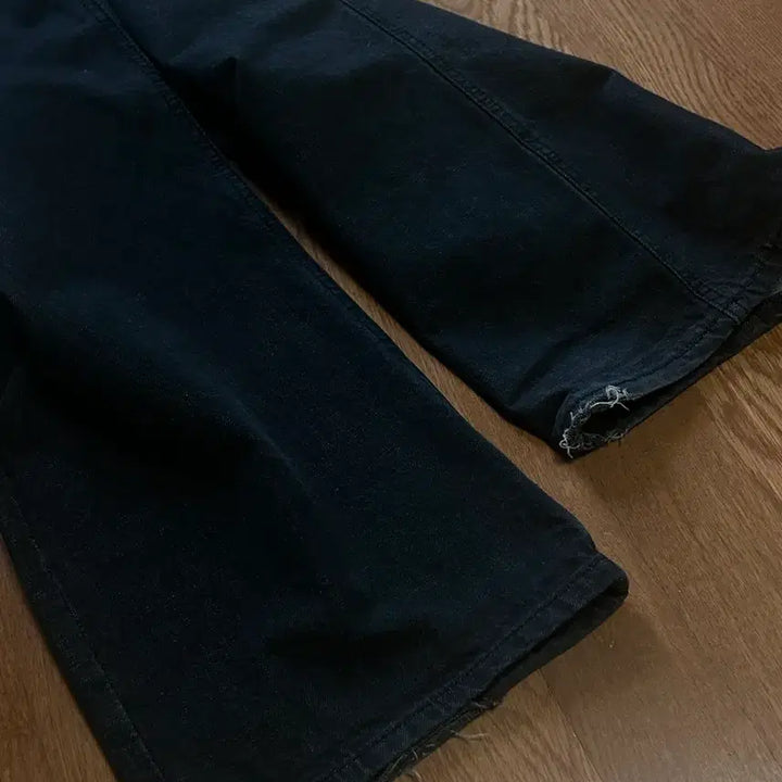 [BUNJANG] A:OURDAYS Black Denim Pants / 아워데이즈 블랙 데님팬츠