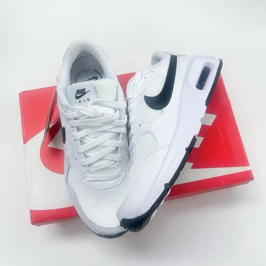 [BUNJANG] Nike Air Max SC White Black Sneakers / [250] 나이키 에어맥스 SC 흰검 운동화 CW4555-102 화이트