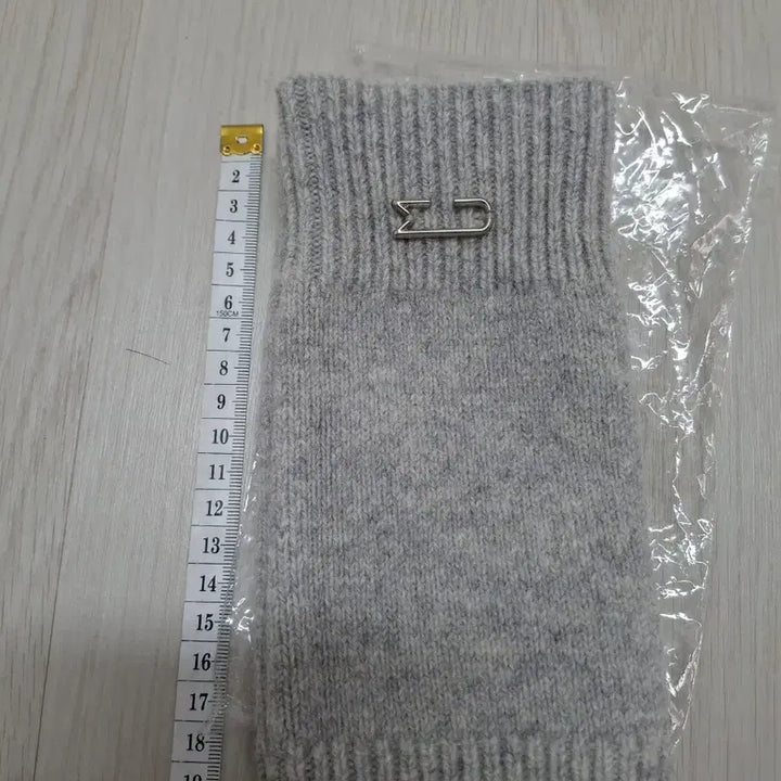 [BUNJANG] Knitted Gray Arm Warmers / 손 토시 니트 그레이 새상품