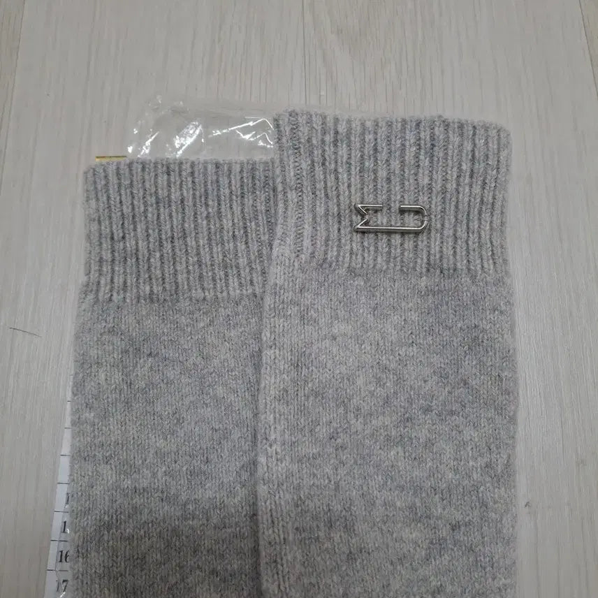 [BUNJANG] Knitted Gray Arm Warmers / 손 토시 니트 그레이 새상품