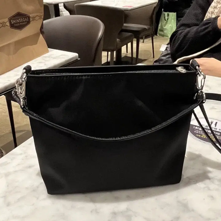 [BUNJANG] TheSilgam Nylon Minimal Bag / 더실감 나일론 미니멀백