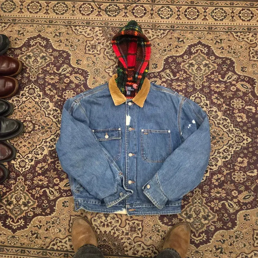 [BUNJANG] Polo Dungaree Denim Jacket / 폴로 덩가리 데님 자켓 made in usa