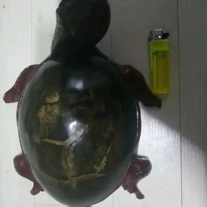 [BUNJANG] Wooden Turtle Sculpture / 나무 조각 거북이  수석