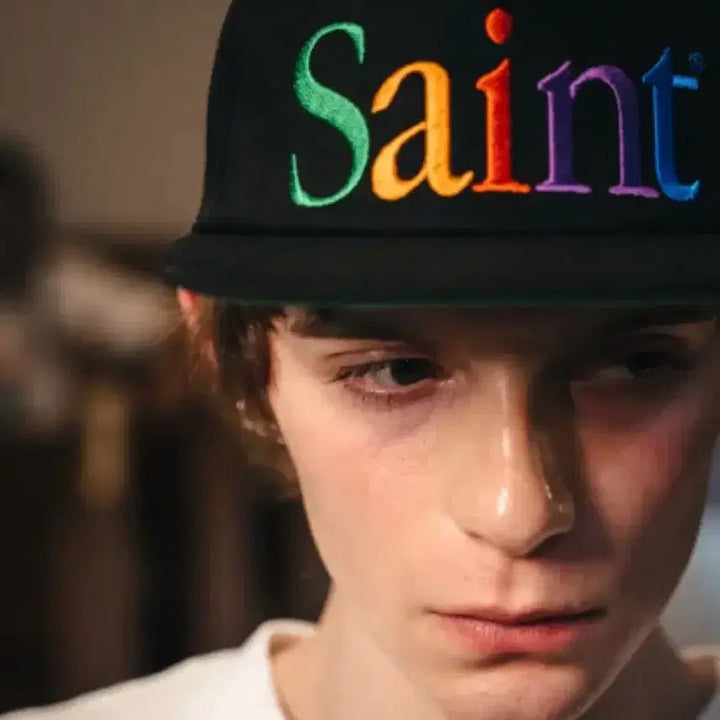 [BUNJANG] Saint Michael Logo Cap / 새제품] 세인트미카엘 로고 캡 모자 팝니다