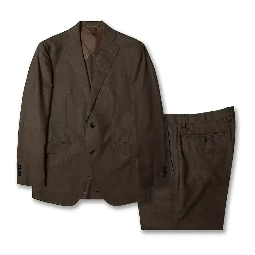[BUNJANG] The Suit Company Sirospun Brown Suit / 더 수트 컴퍼니 [The Suit Company] 시로준 브라운 수트