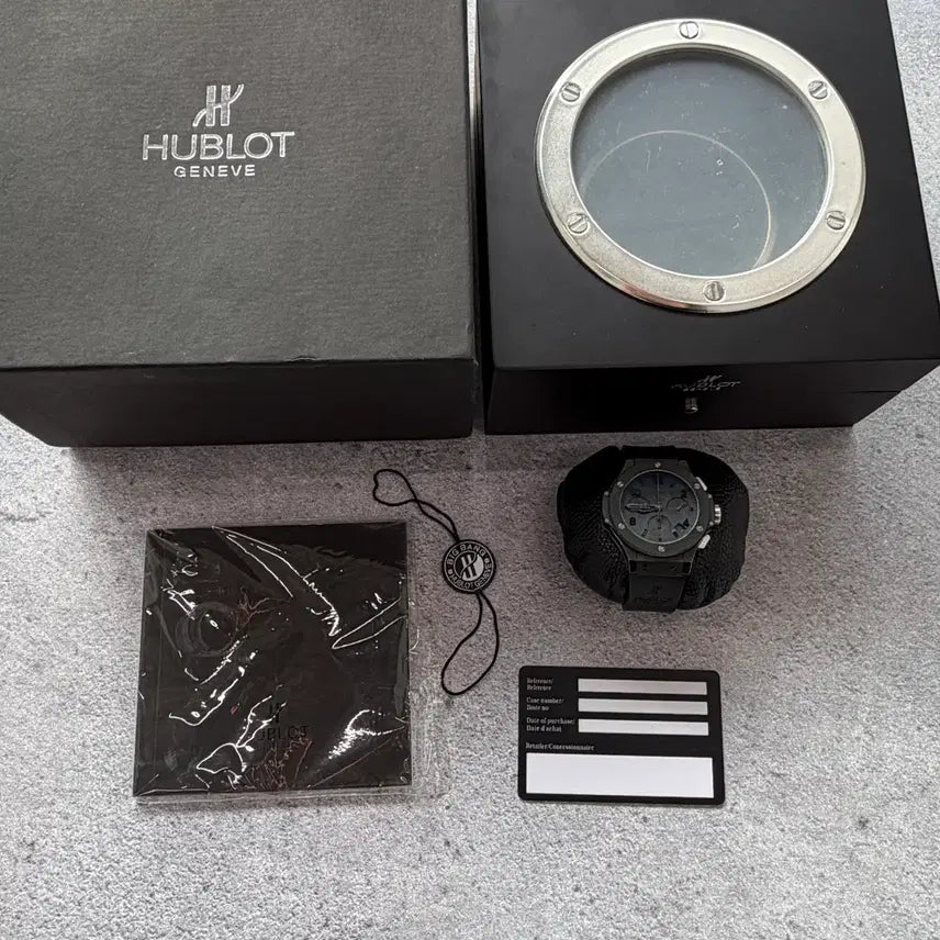 [BUNJANG] Bigbang Hublot Black Edition Watch / 위블로 빅뱅 블랙 에디션 301.CX.134.RX 시계 판매합니다.