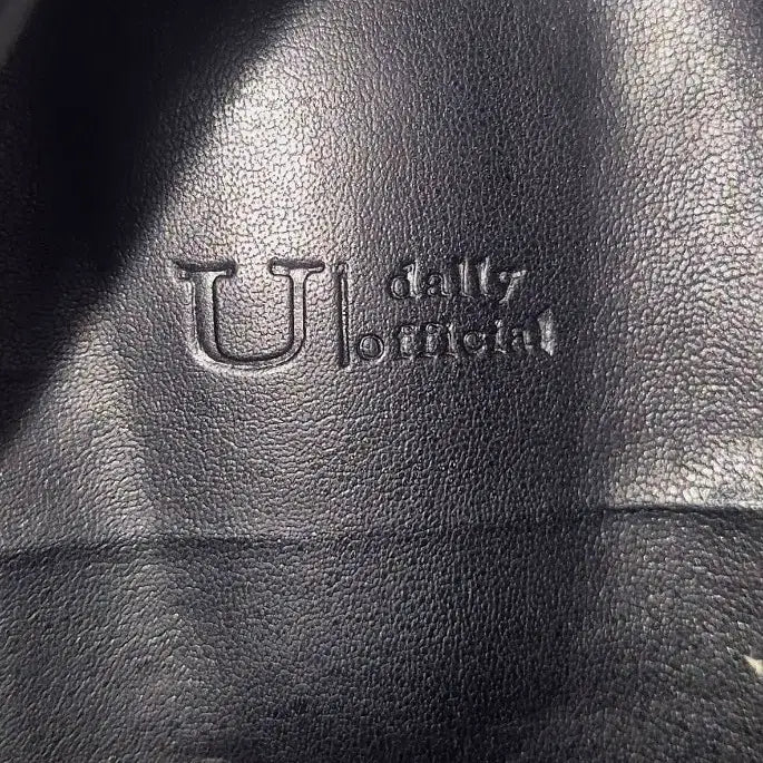 [BUNJANG] U dally Official Black Leather Long Boots / 유달리 U dally official 블랙 롱부츠 (240~245)