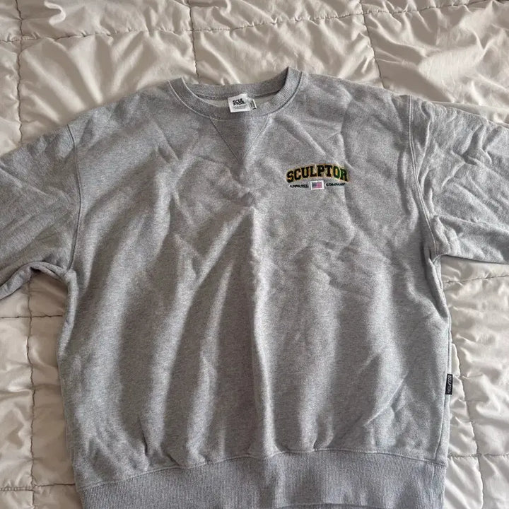 [BUNJANG] Sculptor Gray Sweatshirt / 스컬프터 맨투맨 그레이