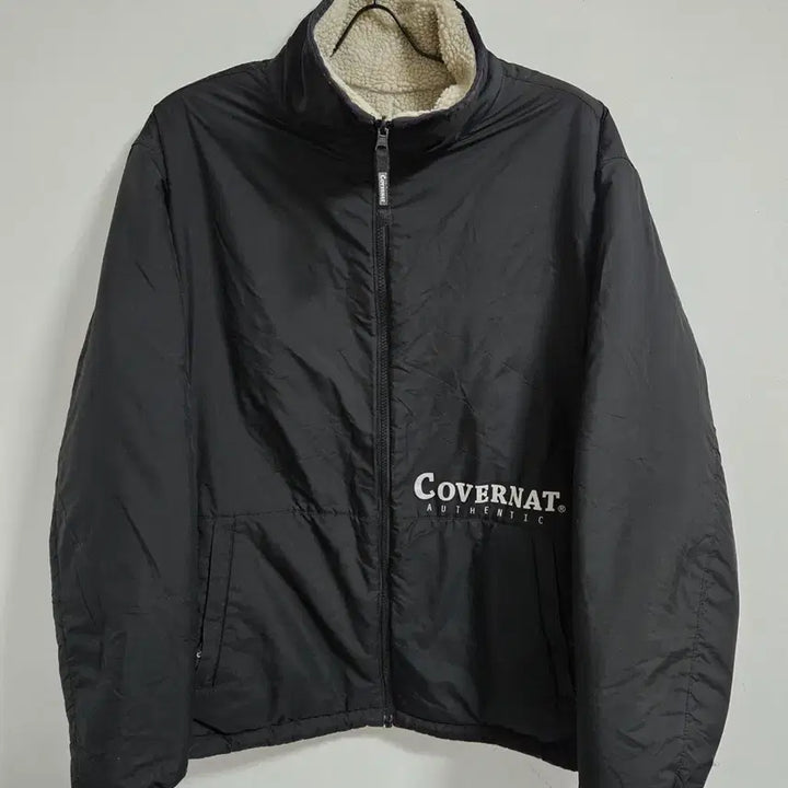[BUNJANG] Covernat Reversible Fleece Jacket (Size 105) / 커버낫 리버시블 양면 후리스 자켓 105