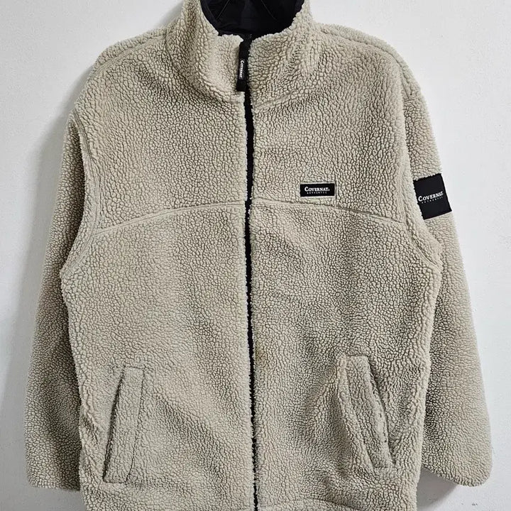[BUNJANG] Covernat Reversible Fleece Jacket (Size 105) / 커버낫 리버시블 양면 후리스 자켓 105