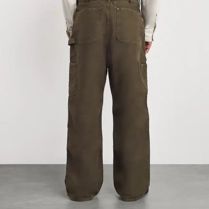 [BUNJANG] Maison Margiela Carpenter Pants Brown / 메종마르지엘라 25fw 더블니 카펜터팬츠 브라운 48