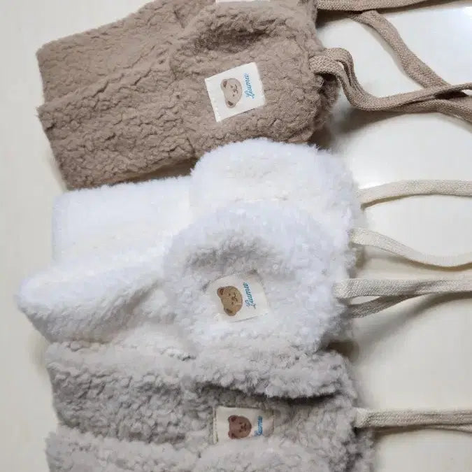 [BUNJANG] Liumu Bear Earmuffs Hat / 귀돌이 Liumu 뽀글이 곰돌이 귀달이 모자외다수