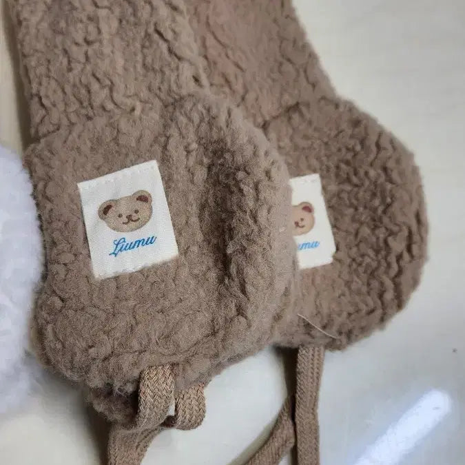 [BUNJANG] Liumu Bear Earmuffs Hat / 귀돌이 Liumu 뽀글이 곰돌이 귀달이 모자외다수
