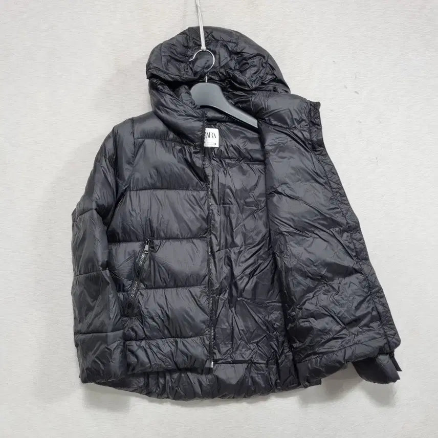 [BUNJANG] ZARA Hooded Padded Jacket (Black) - M Size / ㅡ 자라 후드 패딩 Mㅡ0116