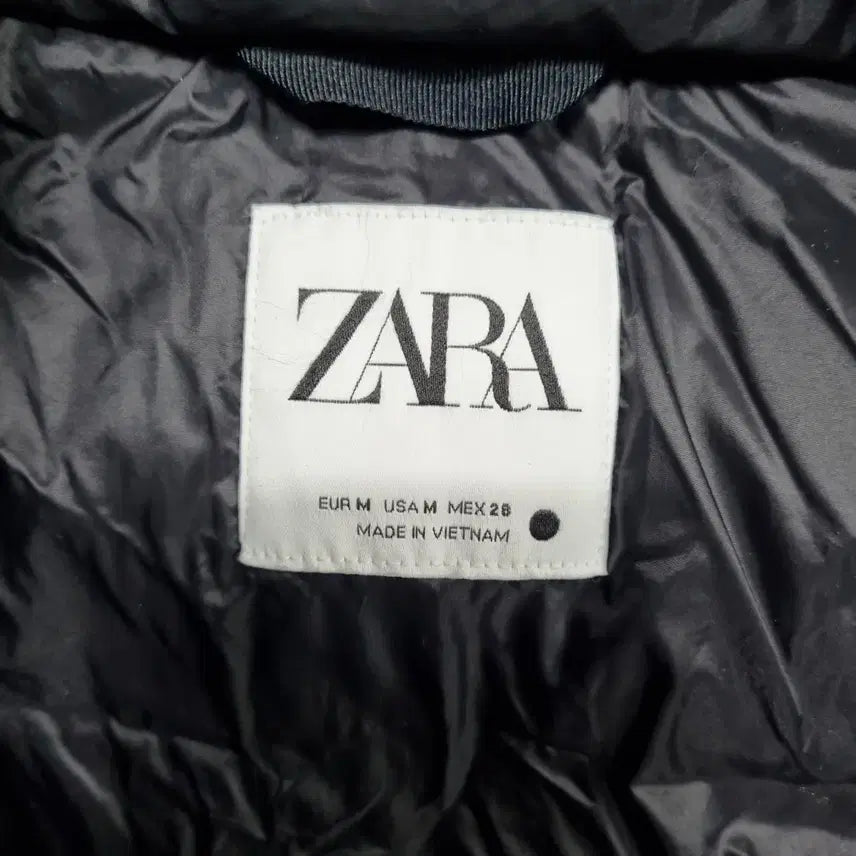 [BUNJANG] ZARA Hooded Padded Jacket (Black) - M Size / ㅡ 자라 후드 패딩 Mㅡ0116