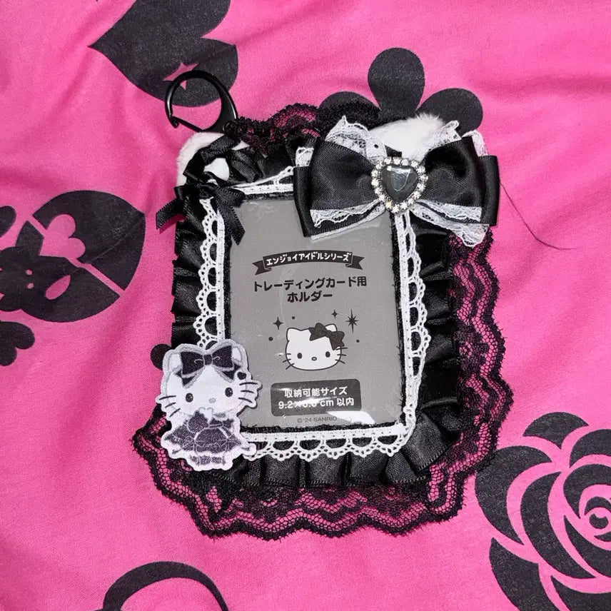 [BUNJANG] Sanrio Hello Kitty Trading Card Photocard Holder / 산리오 엔조이 아이돌 고딕 나이트 파티 트레이딩 카드 포카 홀더 헬로키티