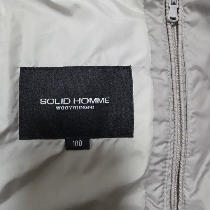 [BUNJANG] Solid Homme Light Goose Down Padded Jacket / 솔리드옴므 라이트 구스다운 패딩