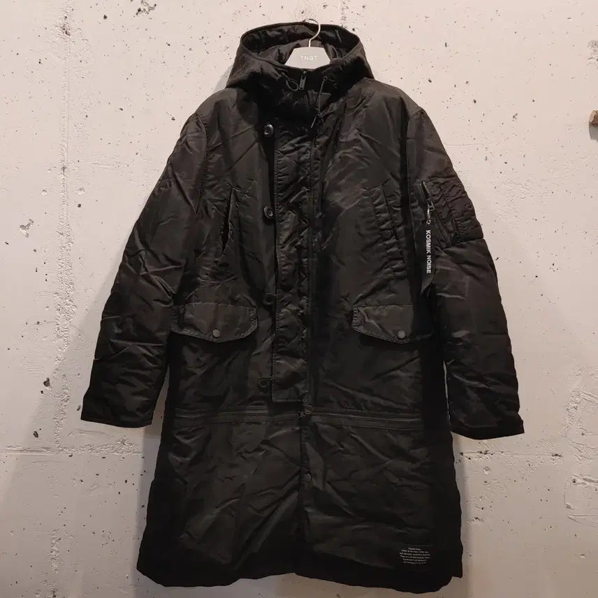 [BUNJANG] GU Undercover Padded Convertible Coat / GU X 언더커버 히트 패디드 컨버터블 코트 패딩코트