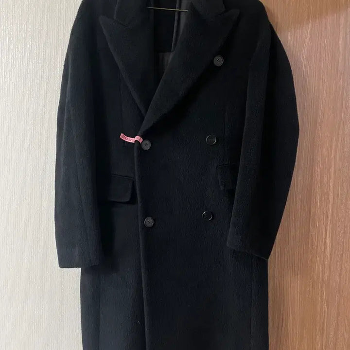 [BUNJANG] System Homme Oversized Wool Alpaca Double Coat (Size 100-105) / [M] 시스템옴므 오버사이즈 양모 알파카 절개 더블 코트(100~105)