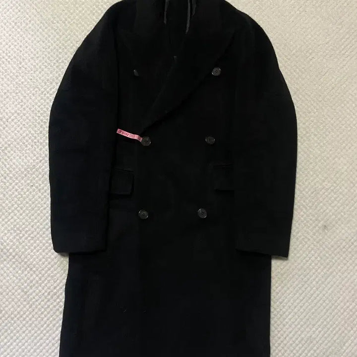 [BUNJANG] System Homme Oversized Wool Alpaca Double Coat (Size 100-105) / [M] 시스템옴므 오버사이즈 양모 알파카 절개 더블 코트(100~105)