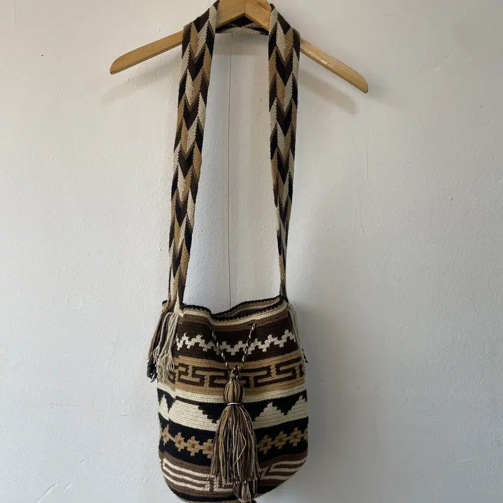 [BUNJANG] Handmade Wayuu Mochila Crossbody Bag / 핸드메이드 와유 모칠라크로스백