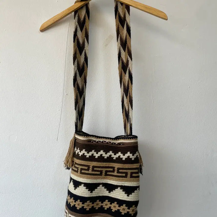 [BUNJANG] Handmade Wayuu Mochila Crossbody Bag / 핸드메이드 와유 모칠라크로스백